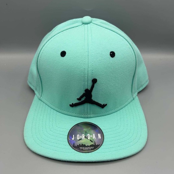 Air Jordan Hat Men Blue Embroidered Jumpman Snap Back Cap